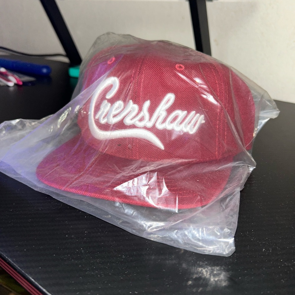 The Marathon Clothing Red Crenshaw Hat